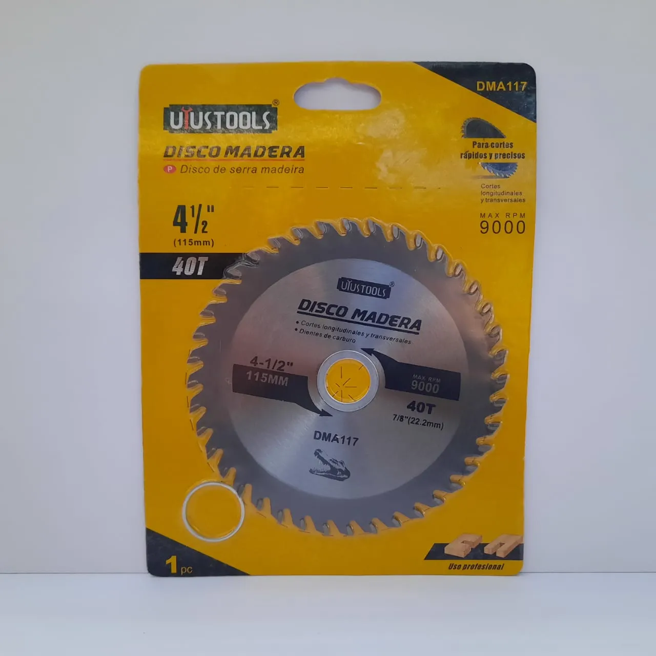 Disco de sierra para madera 4 ½