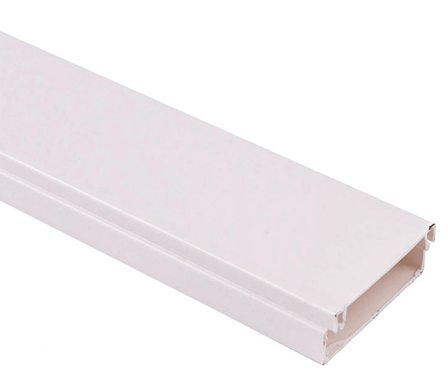 Canaleta Plástica PVC Eléctrica 2x0.5x200cm