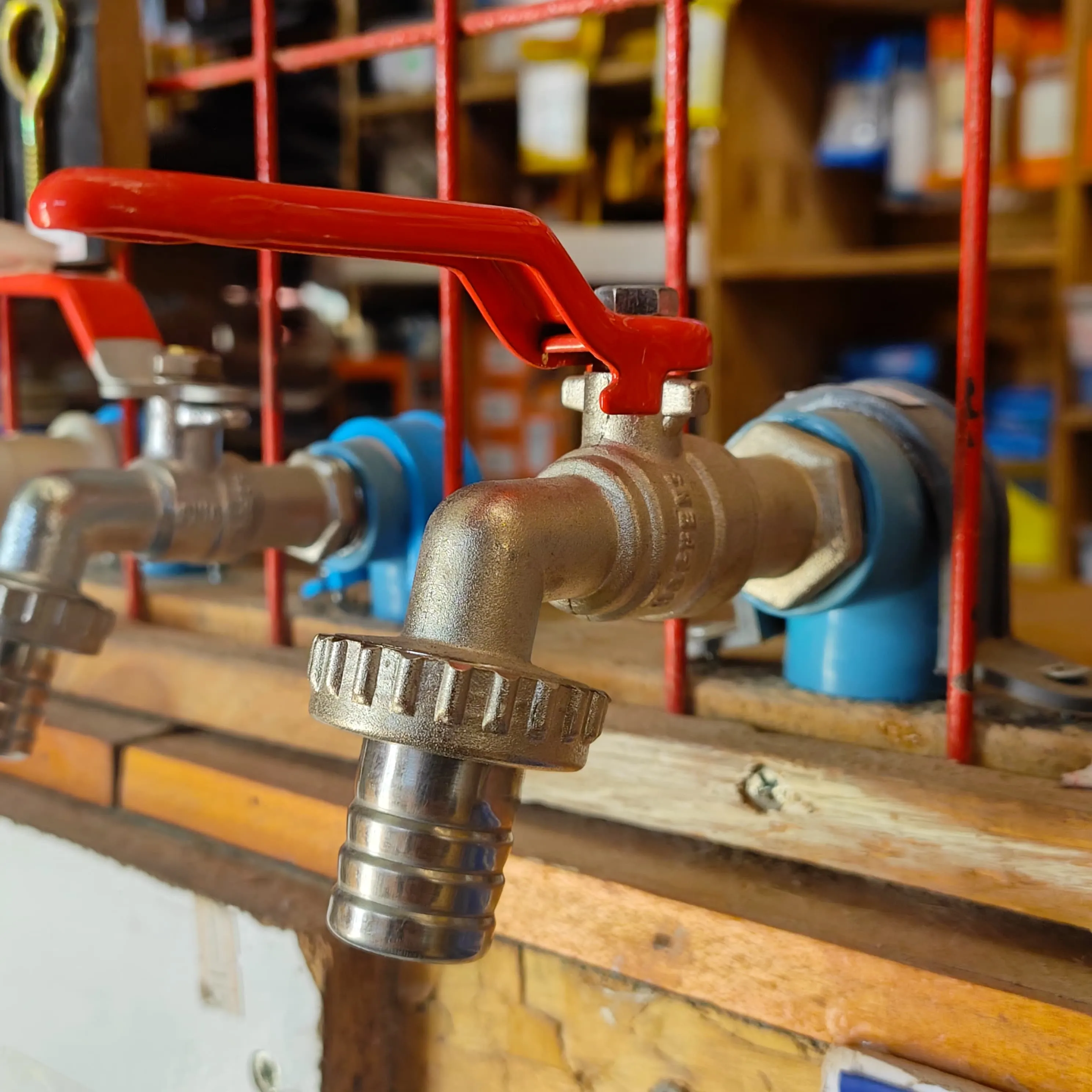 Llave de bola riego jardin 3/4