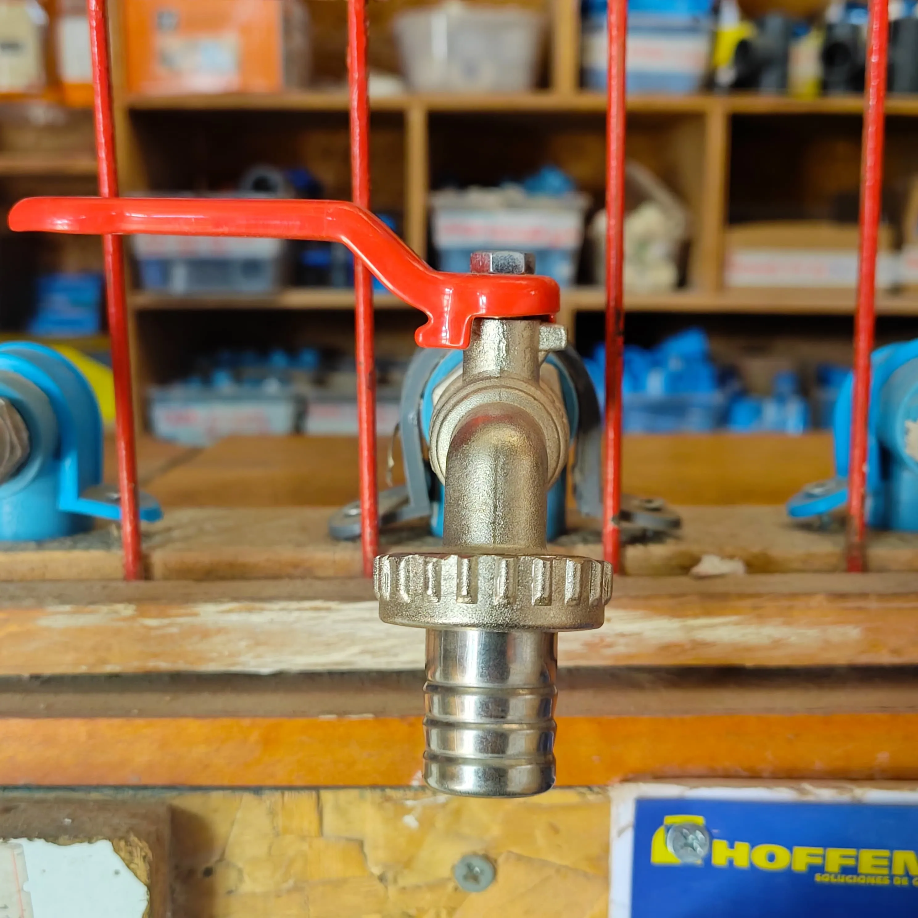 Llave de bola riego jardin 3/4