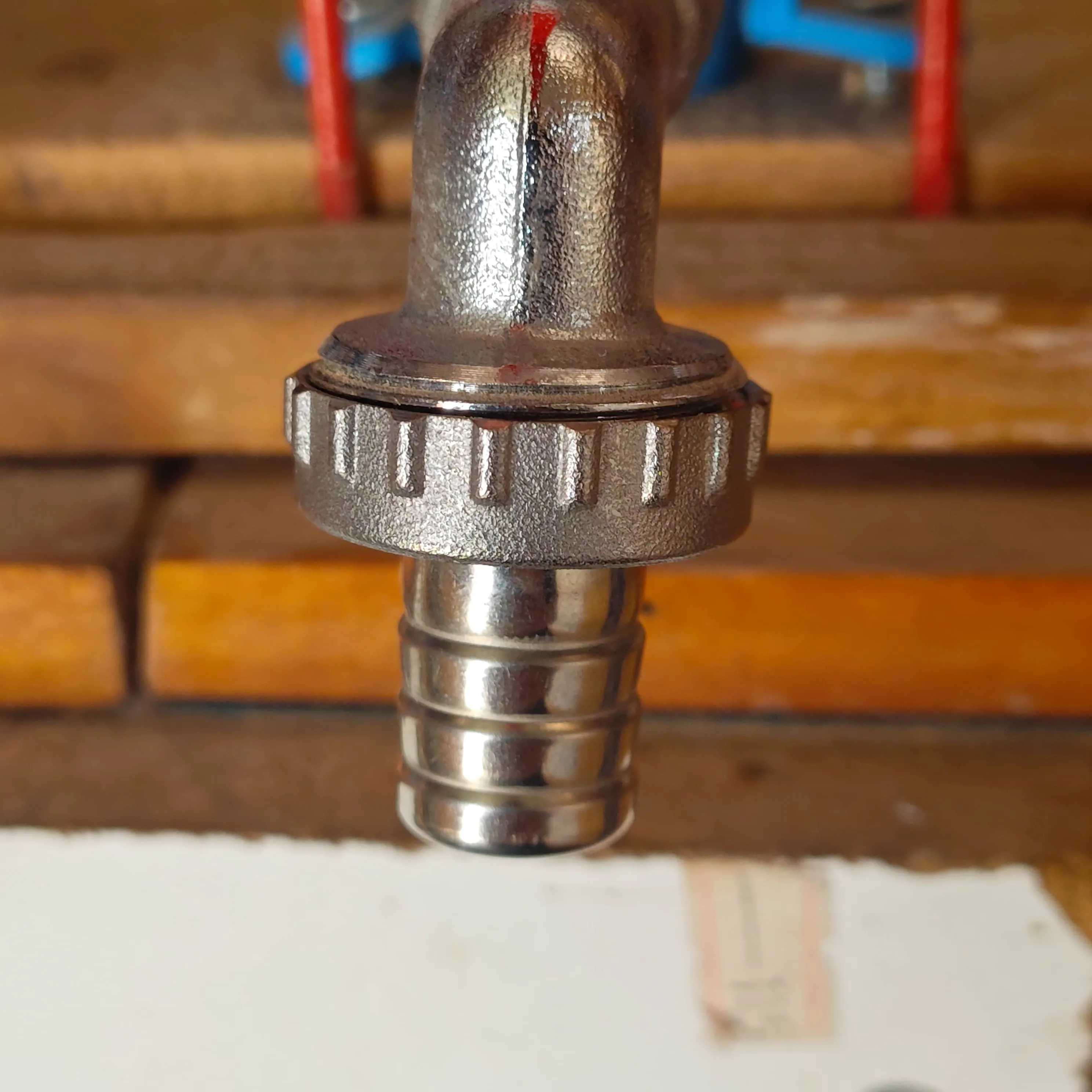 Llave de bola riego jardin 1/2