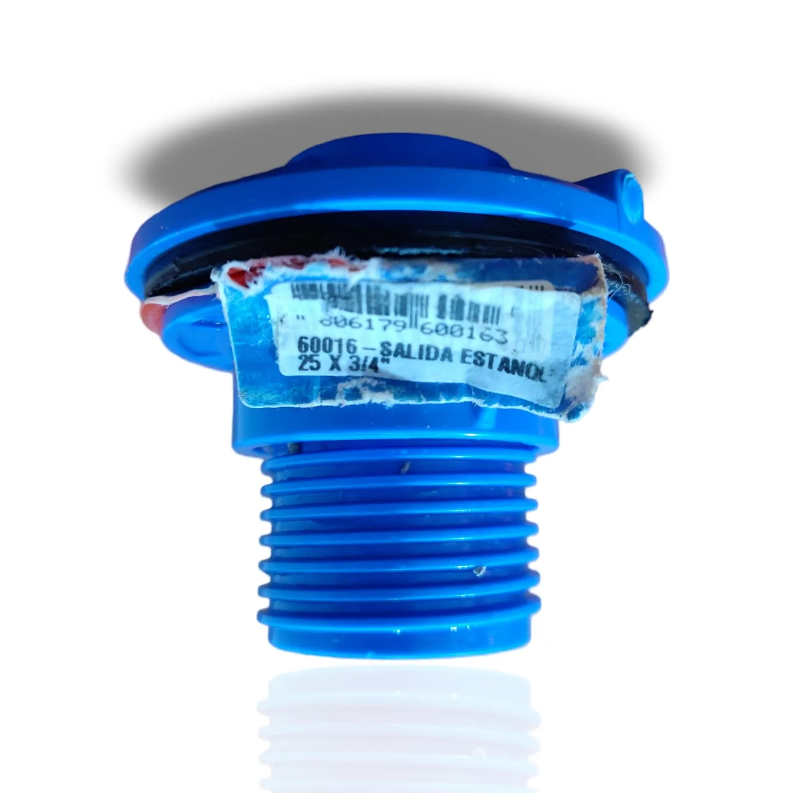 Salida de estanque Pvc 25x3/4