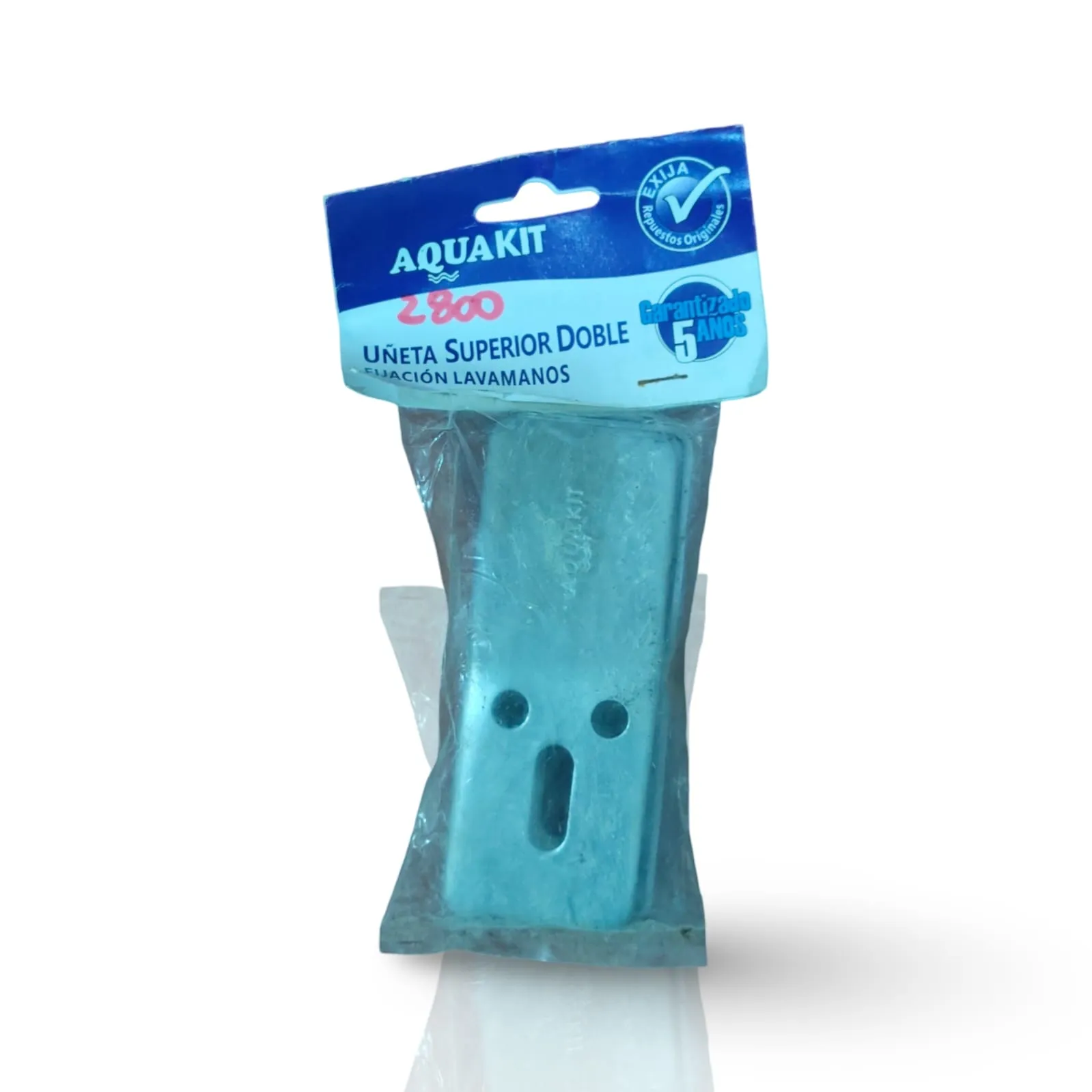 Soporte doble Uñeta superior Metal para Lavamanos