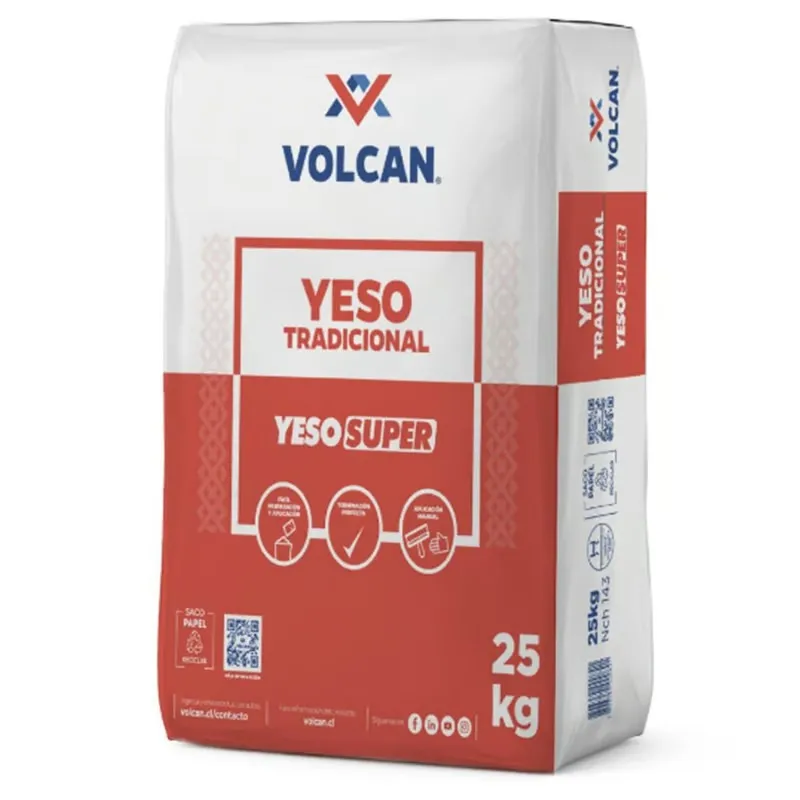 Yeso 25kg (Volcan)