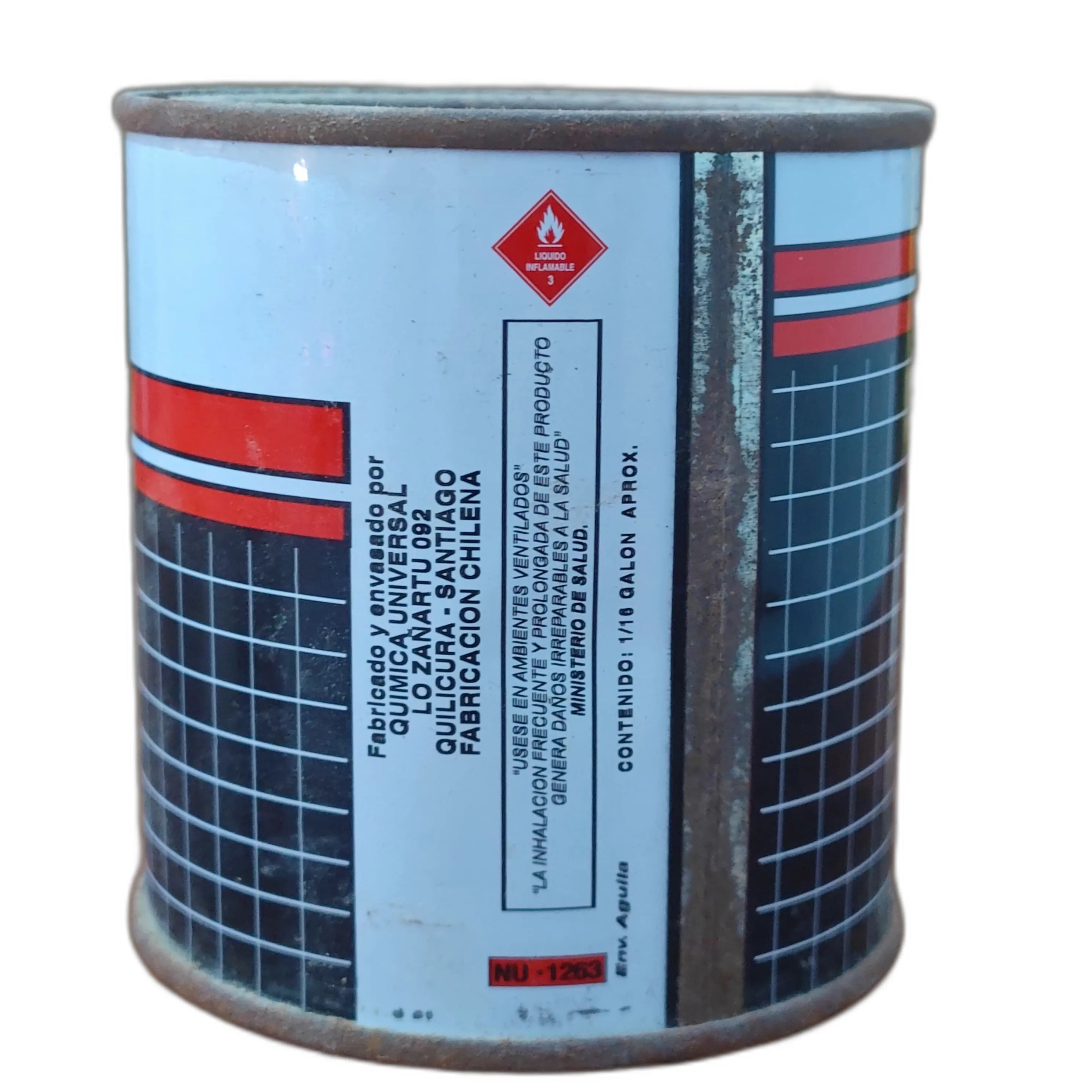 Pintura Anticorrosiva rojo 1/16