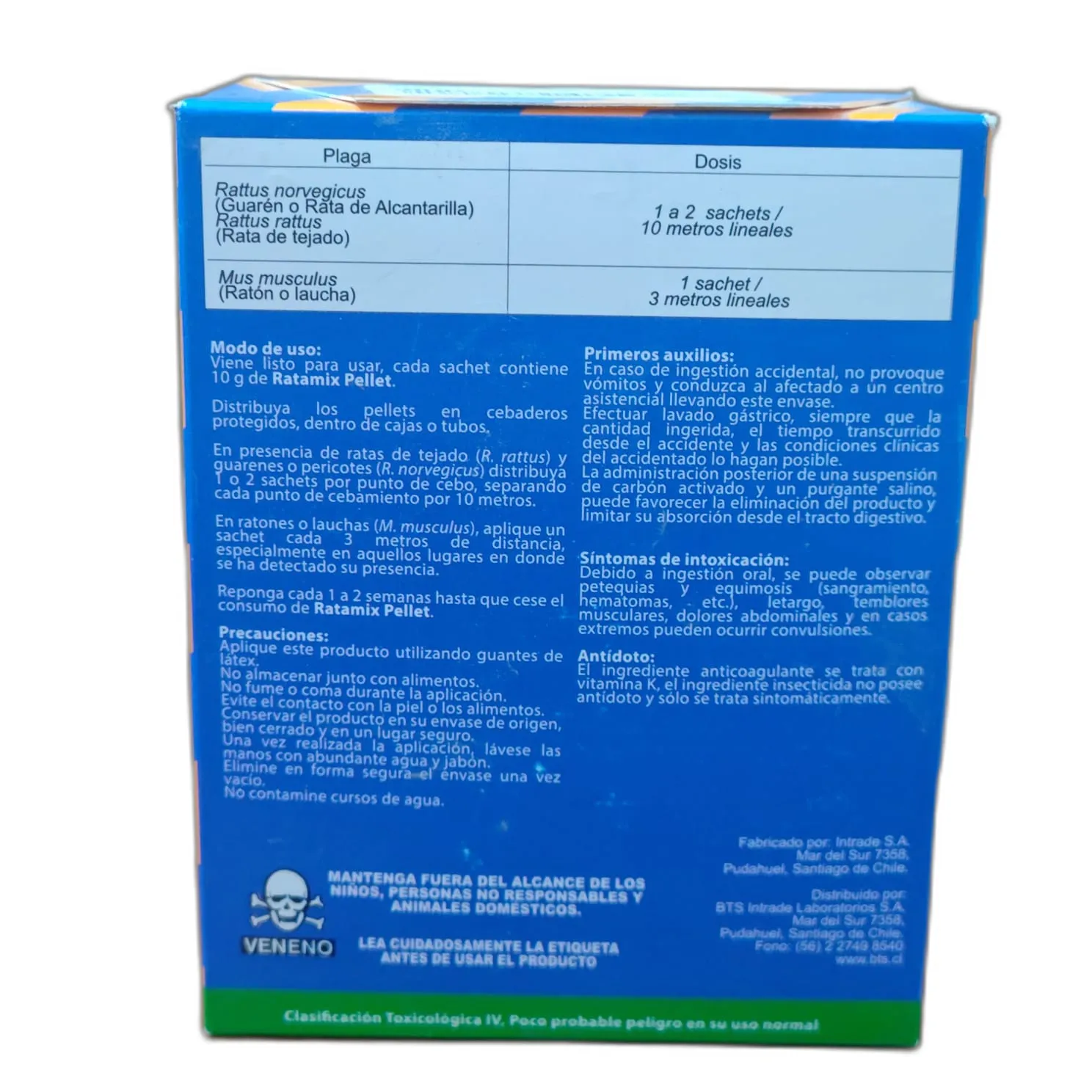 Ratamix Pellets 50gr