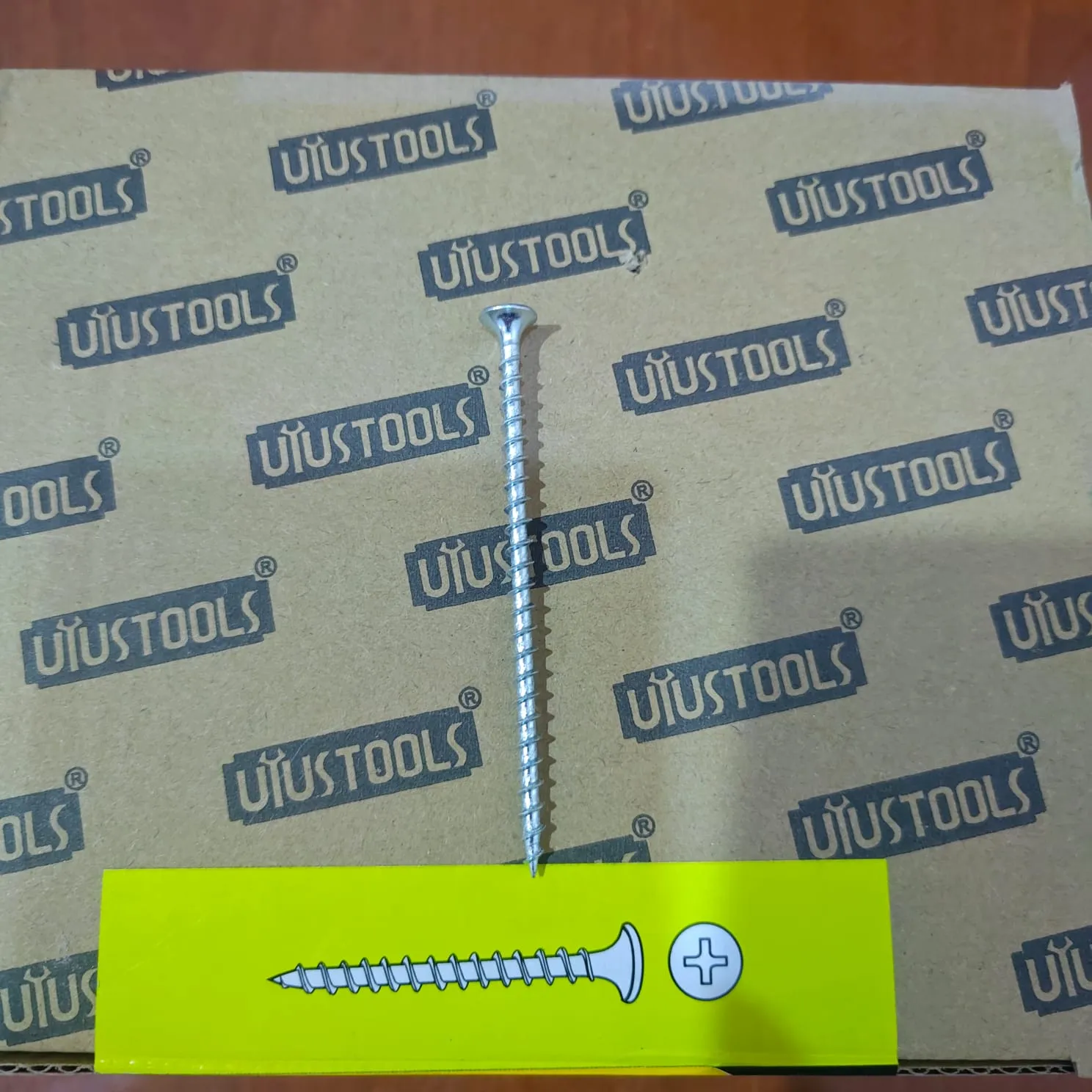 Tornillo Volcanita Zincado 6X3 500 und