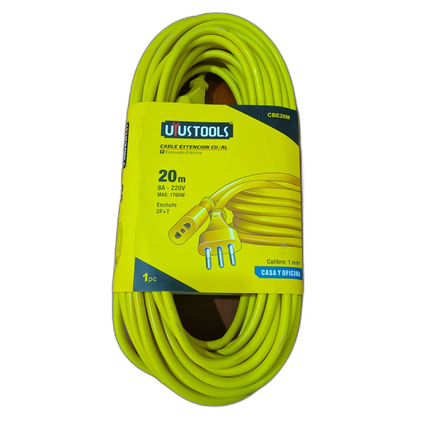 Cable extensión CU/AL 20m